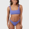 Hot Brunotti Lilly-Shell Dames Bralette Bikini Set | Blue Bay