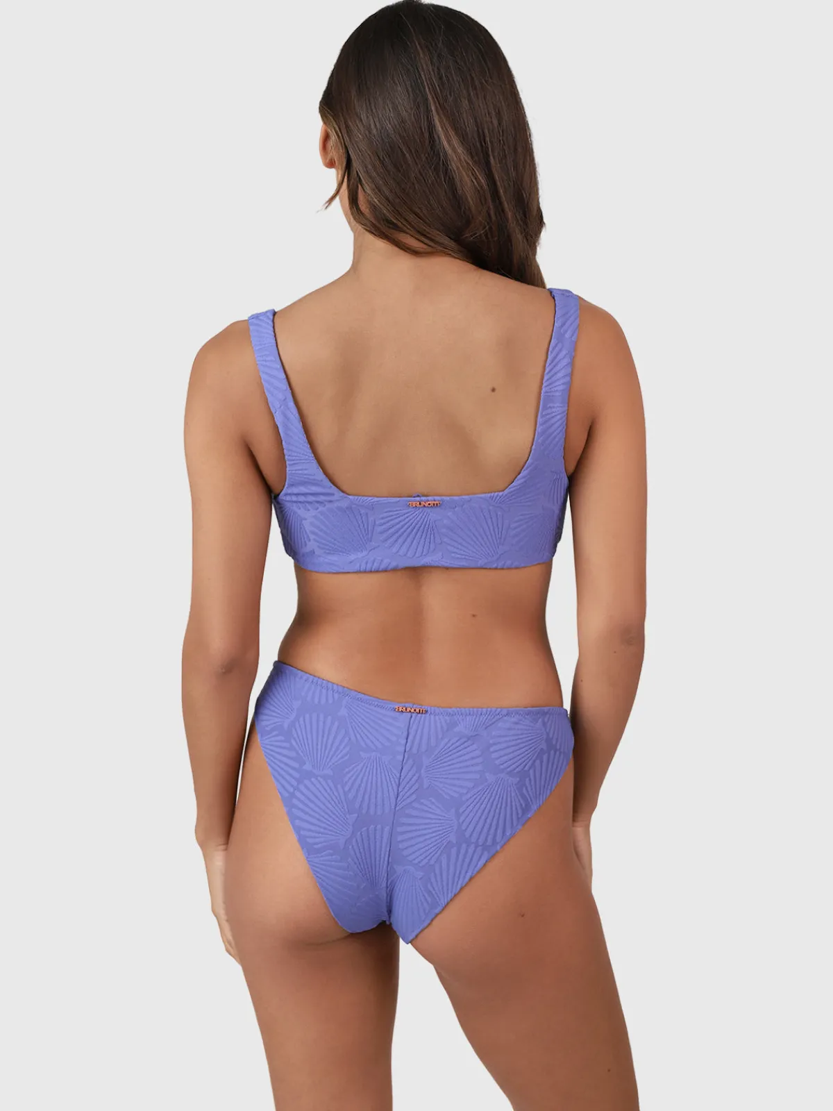 Hot Brunotti Lilly-Shell Dames Bralette Bikini Set | Blue Bay