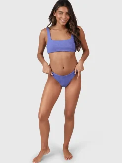 Hot Brunotti Lilly-Shell Dames Bralette Bikini Set | Blue Bay