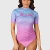 Sale Brunotti Linea-Gradient Dames Rashguard | Bluebell GradientBluebell