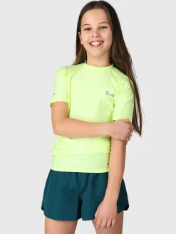 Discount Brunotti Lineas Meisjes Rashguard | Geel