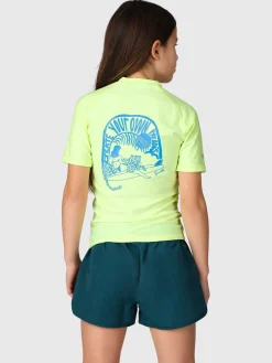 Discount Brunotti Lineas Meisjes Rashguard | Geel