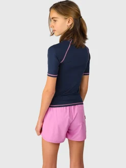 Hot Brunotti Lineas Meisjes Rashguard | Indigo Blue IndigoBlue