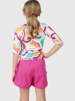 Discount Brunotti Lineas-Swirl Meisjes Rashguard | Multi Color