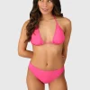 Discount Brunotti Lisselot Dames Halter Bikini Top | Shocking Pink ShockingPink