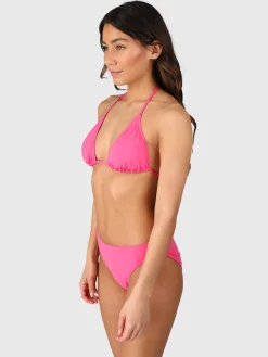 Discount Brunotti Lisselot Dames Halter Bikini Top | Shocking Pink ShockingPink