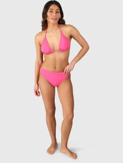 Discount Brunotti Lisselot Dames Halter Bikini Top | Shocking Pink ShockingPink