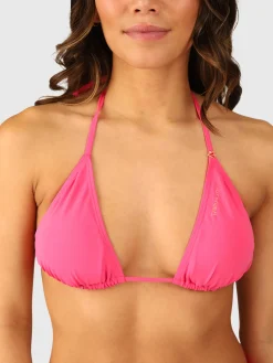 Discount Brunotti Lisselot Dames Halter Bikini Top | Shocking Pink ShockingPink