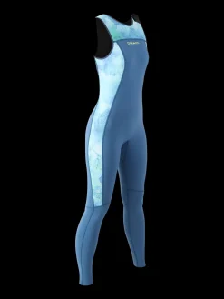 Discount Brunotti Long-Jane-2mm Dames Wetsuit | Blauw