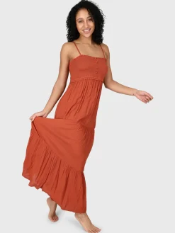 Hot Brunotti Lorelei Dames Jurk | Bruin
