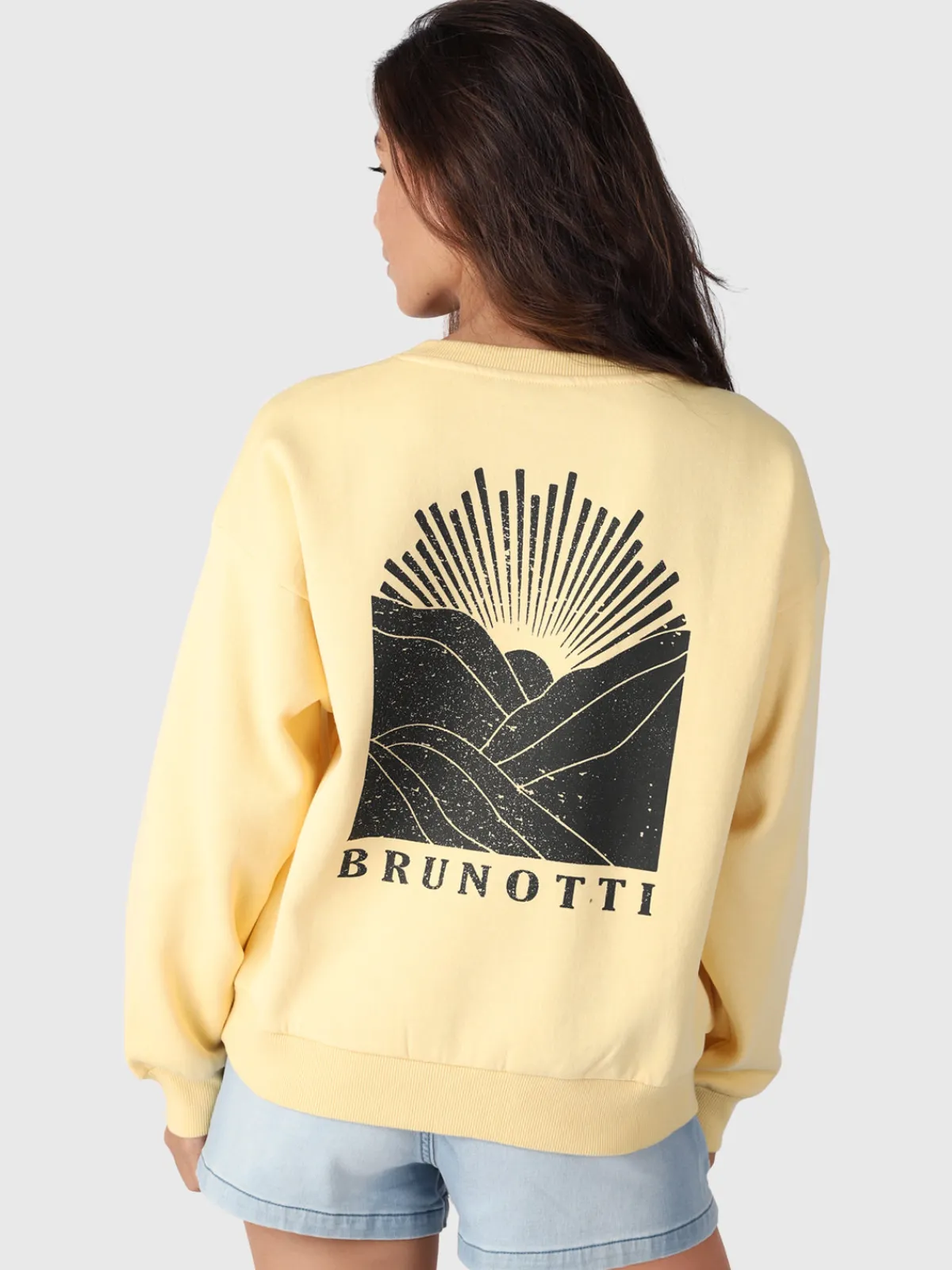Best Brunotti Loreta-R Dames Sweater | Geel