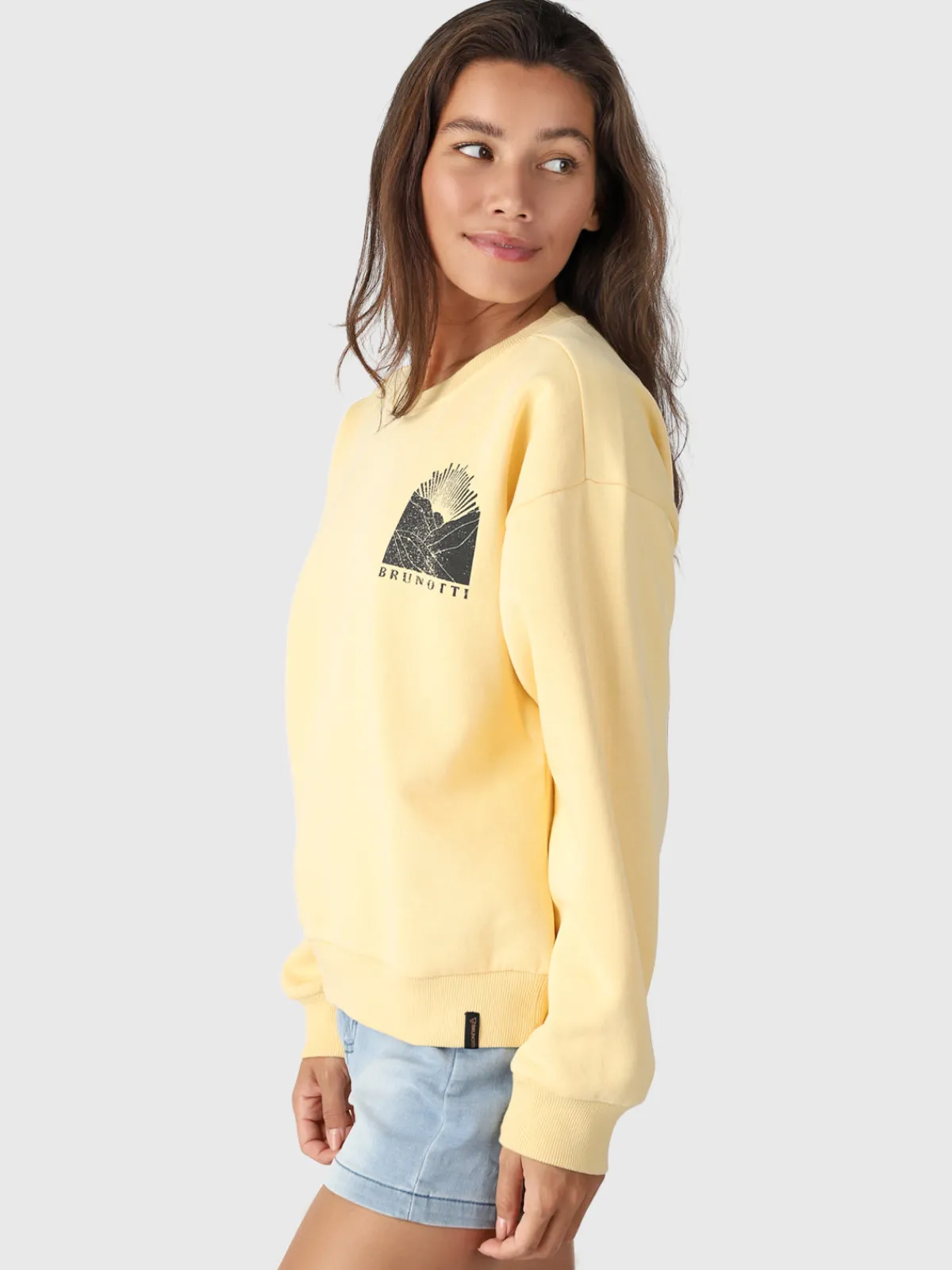 Best Brunotti Loreta-R Dames Sweater | Geel