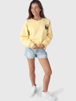 Best Brunotti Loreta-R Dames Sweater | Geel