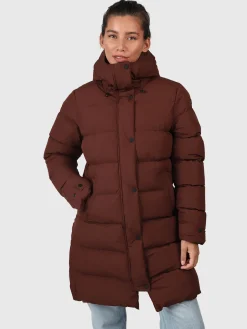 Outlet Brunotti Madwell Dames Puffer Jas | Port RedenBrown