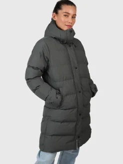 Discount Brunotti Madwell Dames Puffer Jas | Mud Green