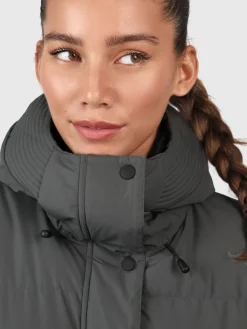 Discount Brunotti Madwell Dames Puffer Jas | Mud Green