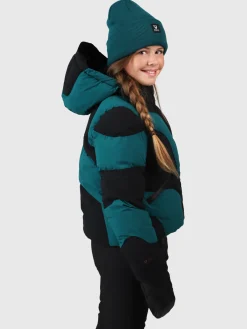 Fashion Brunotti Marbley Meisjes Puffer Ski Jas | Ever Green