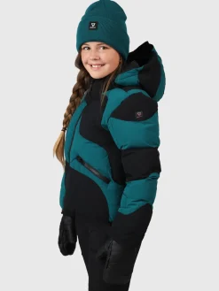 Fashion Brunotti Marbley Meisjes Puffer Ski Jas | Ever Green