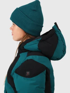 Fashion Brunotti Marbley Meisjes Puffer Ski Jas | Ever Green