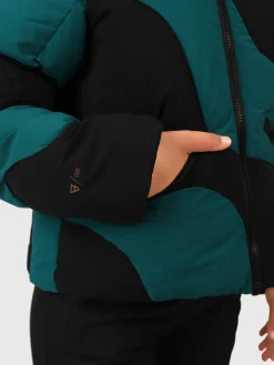Fashion Brunotti Marbley Meisjes Puffer Ski Jas | Ever Green