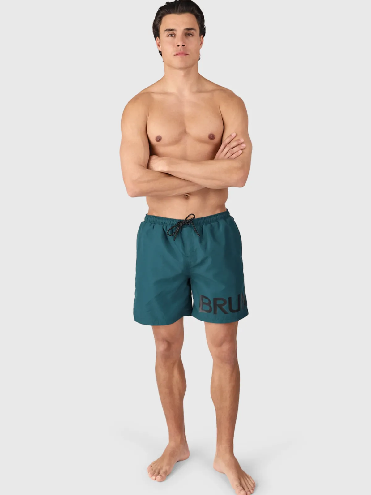 Hot Brunotti Marinas Men Swim Shorts | Fuel Green FuelGreen