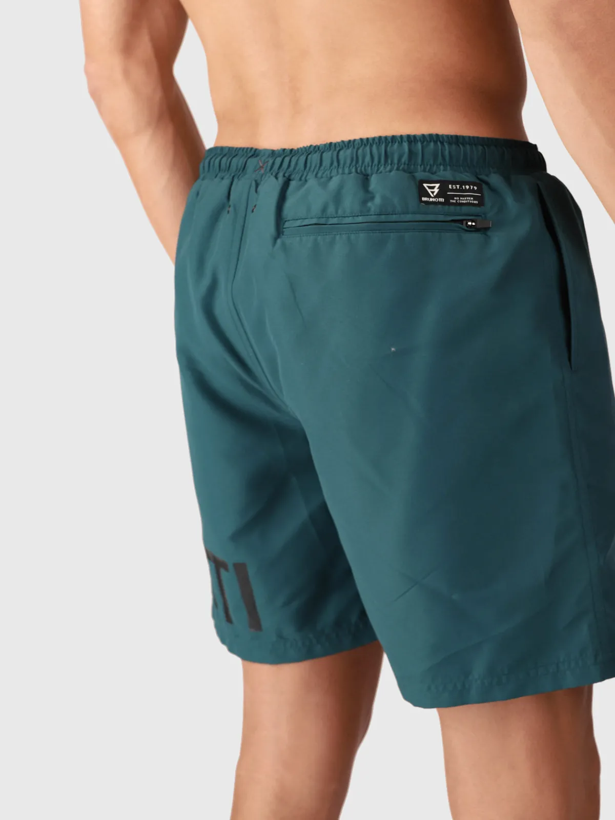 Hot Brunotti Marinas Men Swim Shorts | Fuel Green FuelGreen