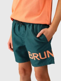 Outlet Brunotti Marliny Jongens Zwemshorts | Fuel Green