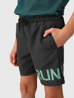 Outlet Brunotti Marliny Jongens Zwemshorts | Pirate Black