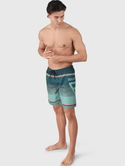 Outlet Brunotti Maros Heren Zwemshort | Fuel Green