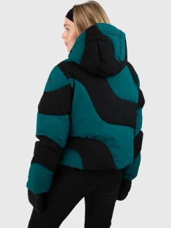 Fashion Brunotti Maryski Dames Puffer Ski Jas | Evergreen