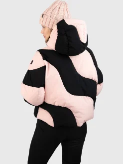 Clearance Brunotti Maryski Dames Puffer Ski Jas | Soft Pink