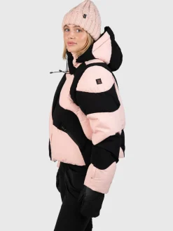 Clearance Brunotti Maryski Dames Puffer Ski Jas | Soft Pink