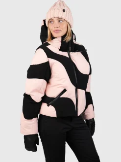Clearance Brunotti Maryski Dames Puffer Ski Jas | Soft Pink