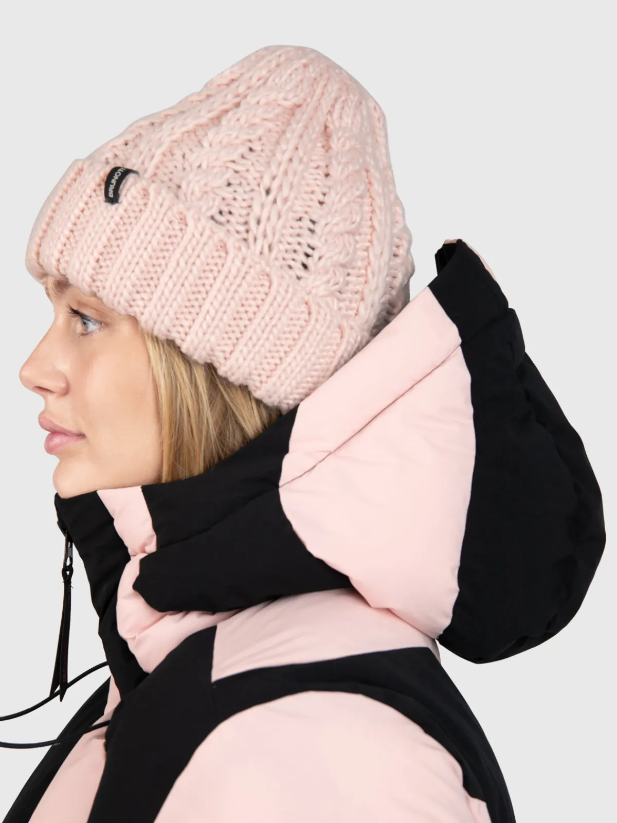 Clearance Brunotti Maryski Dames Puffer Ski Jas | Soft Pink