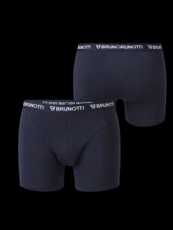 Fashion Brunotti Mees 2-Pack Heren Boxershorts | Navy