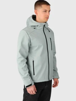 Fashion Brunotti Mib Heren Softshell Jas | Jet Grey JetGrey