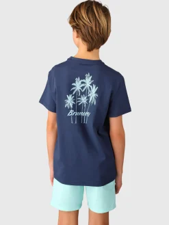 New Brunotti Mikry Boys T-shirt | Night Blue NightBlue