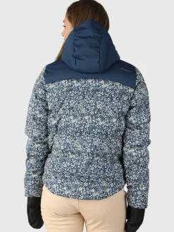 Fashion Brunotti Minowa Dames Puffer Ski Jas | Blauw