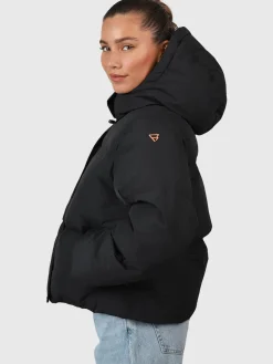 Discount Brunotti Miri Dames Puffer Jas | Zwart