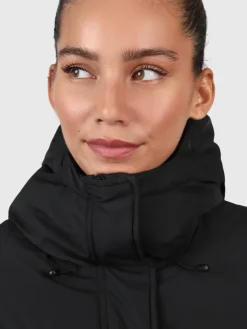 Discount Brunotti Miri Dames Puffer Jas | Zwart