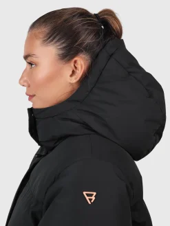 Discount Brunotti Miri Dames Puffer Jas | Zwart