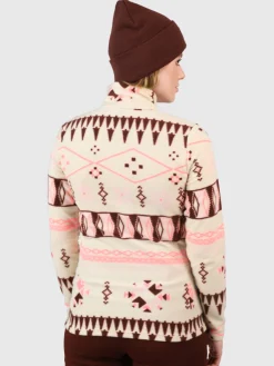 Fashion Brunotti Misma-Retro Dames Fleece | Canvas Beige