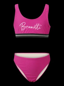 Discount Brunotti Mya Meisjes Sport Bikini Set | Magenta Zwart