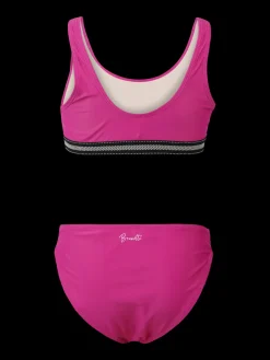 Discount Brunotti Mya Meisjes Sport Bikini Set | Magenta Zwart