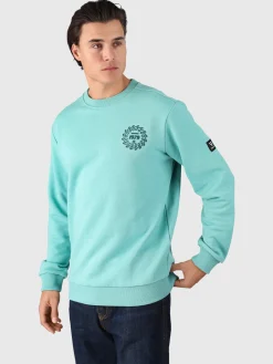 Outlet Brunotti Naval Heren Sweater | Bottle Green BottleGreen