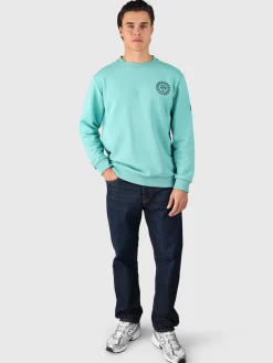 Outlet Brunotti Naval Heren Sweater | Bottle Green BottleGreen