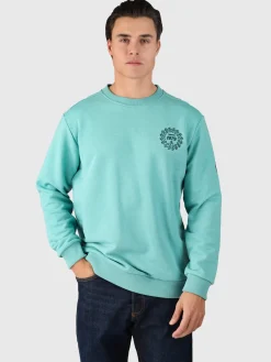 Outlet Brunotti Naval Heren Sweater | Bottle Green BottleGreen