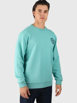 Outlet Brunotti Naval Heren Sweater | Bottle Green BottleGreen