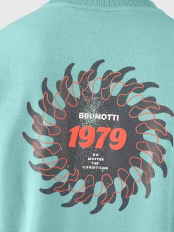 Outlet Brunotti Naval Heren Sweater | Bottle Green BottleGreen