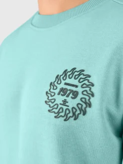 Outlet Brunotti Naval Heren Sweater | Bottle Green BottleGreen